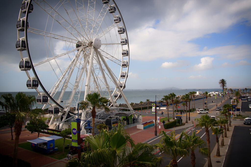 Riesenrad an der Waterfront