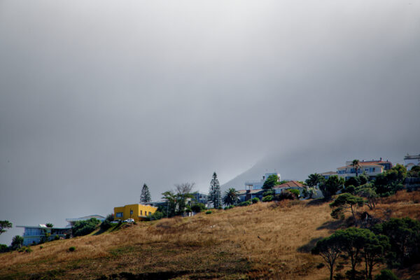 Wolken vor dem Tafelberg