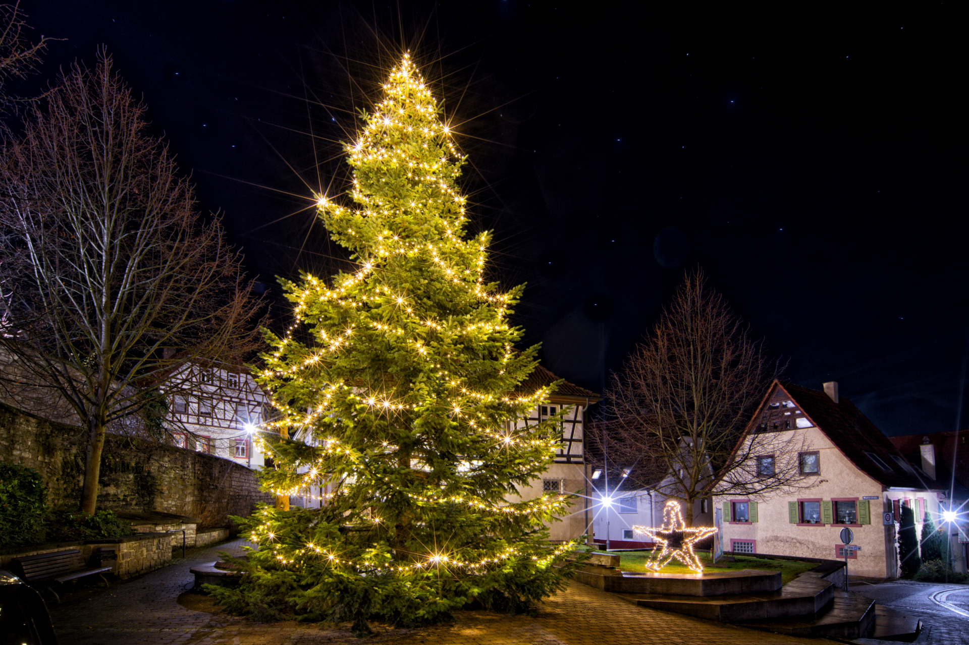 Weihnachtsbaum in Kieselbronn 2025