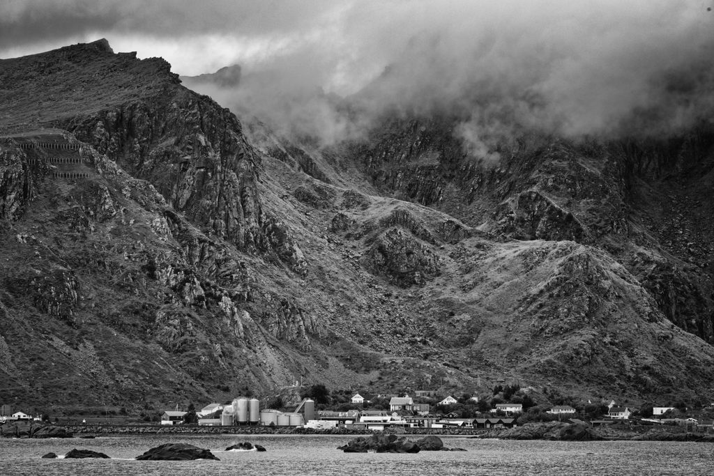 Leknes, Lofoten, Norwegen