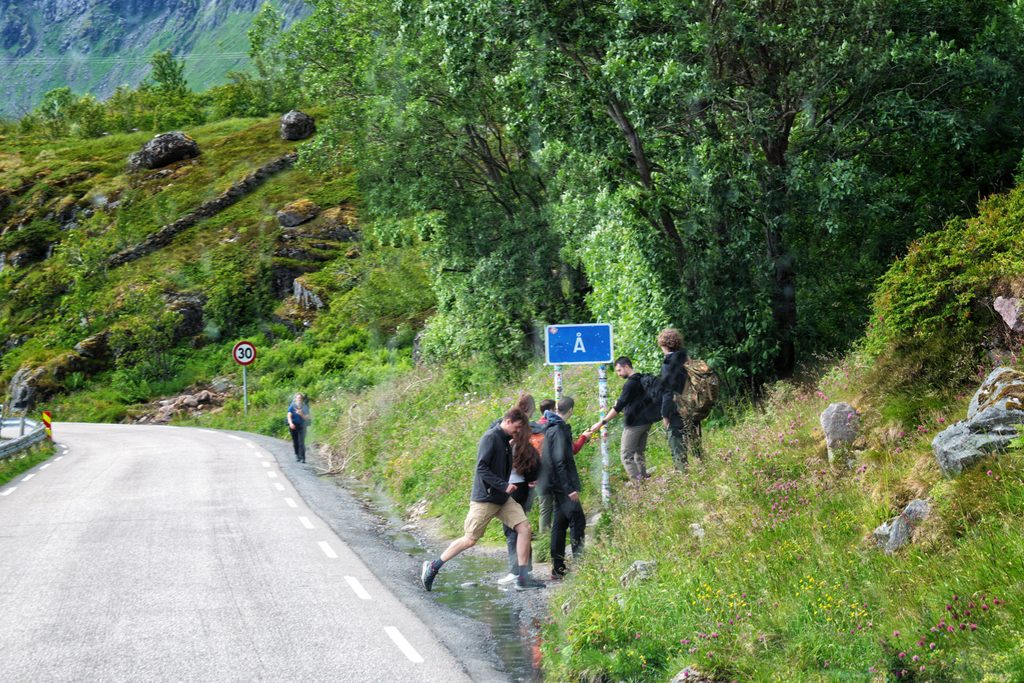 Å i Lofoten , Norwegen